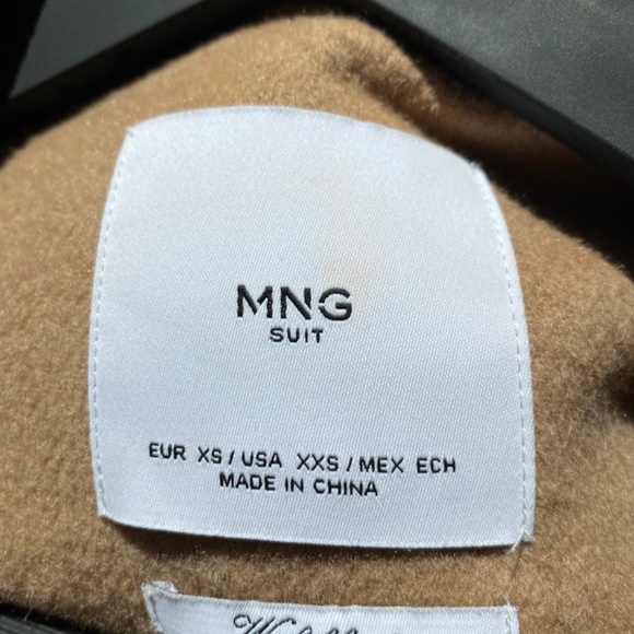 Mango Wool Blend Open Swing Coat - Picture 4 of 5